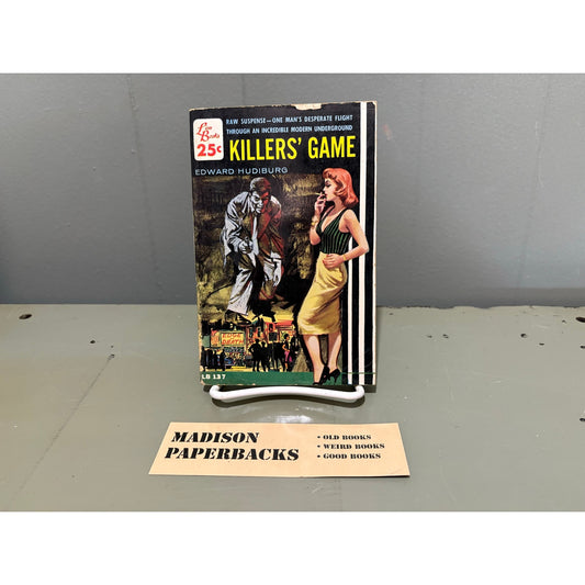 Killer's Game - Edward Hudiburg - Lion 137 - Vintage Paperbacks