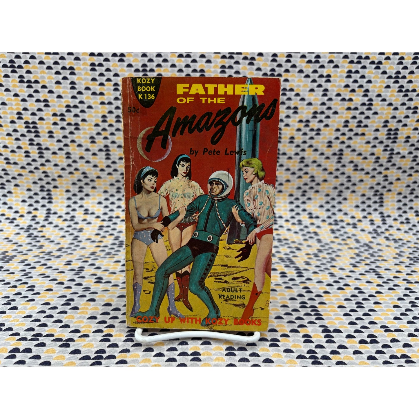 Father Of The Amazons - Pete Lewis - Vintage Paperback - 1961 Kozy Book - K 136