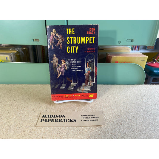 The Strumpet City ( Streets of Askelon) - Don Tracy - Pocket 868 - Sleaze - Vintage Paperbacks
