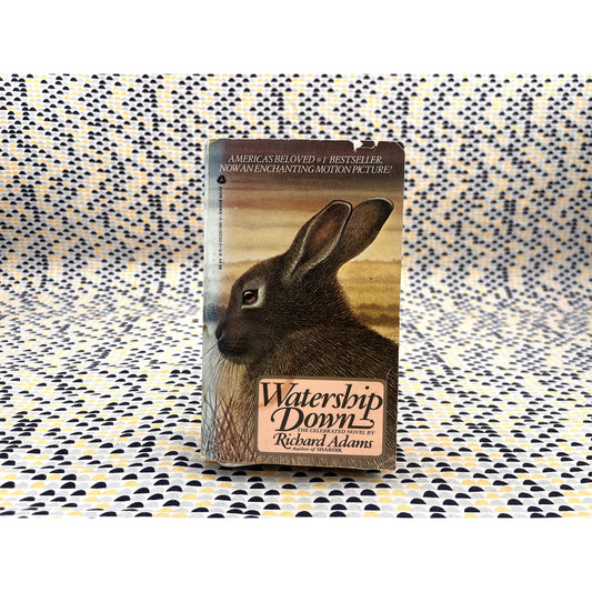 Watership Down - Richard Adams - Vintage Paperback Book - Avon Edition