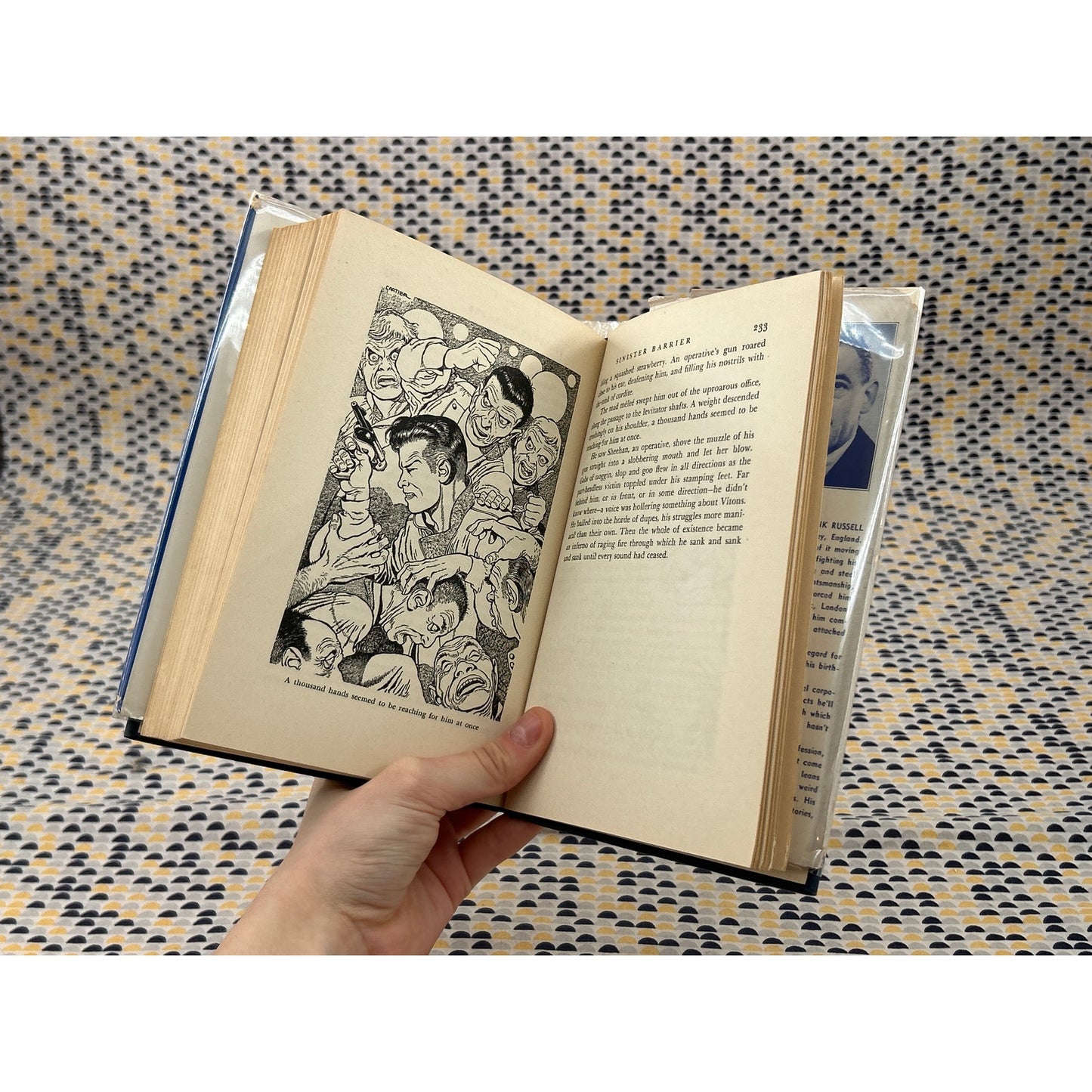 1st Edition Sinister Barrier - Eric Frank Russell - Fantasy Press - Hardcover