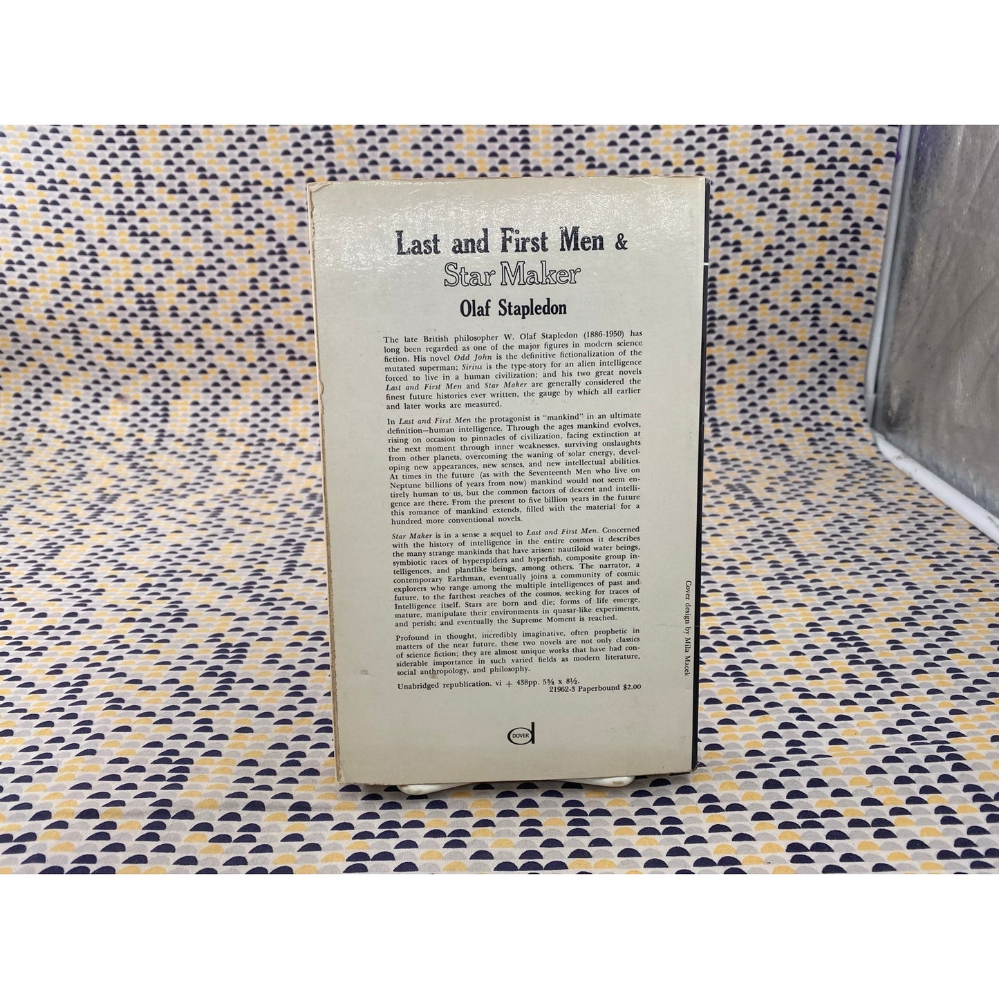 Olaf Stabledon - Last and First Me & Star Maker - Dover Books