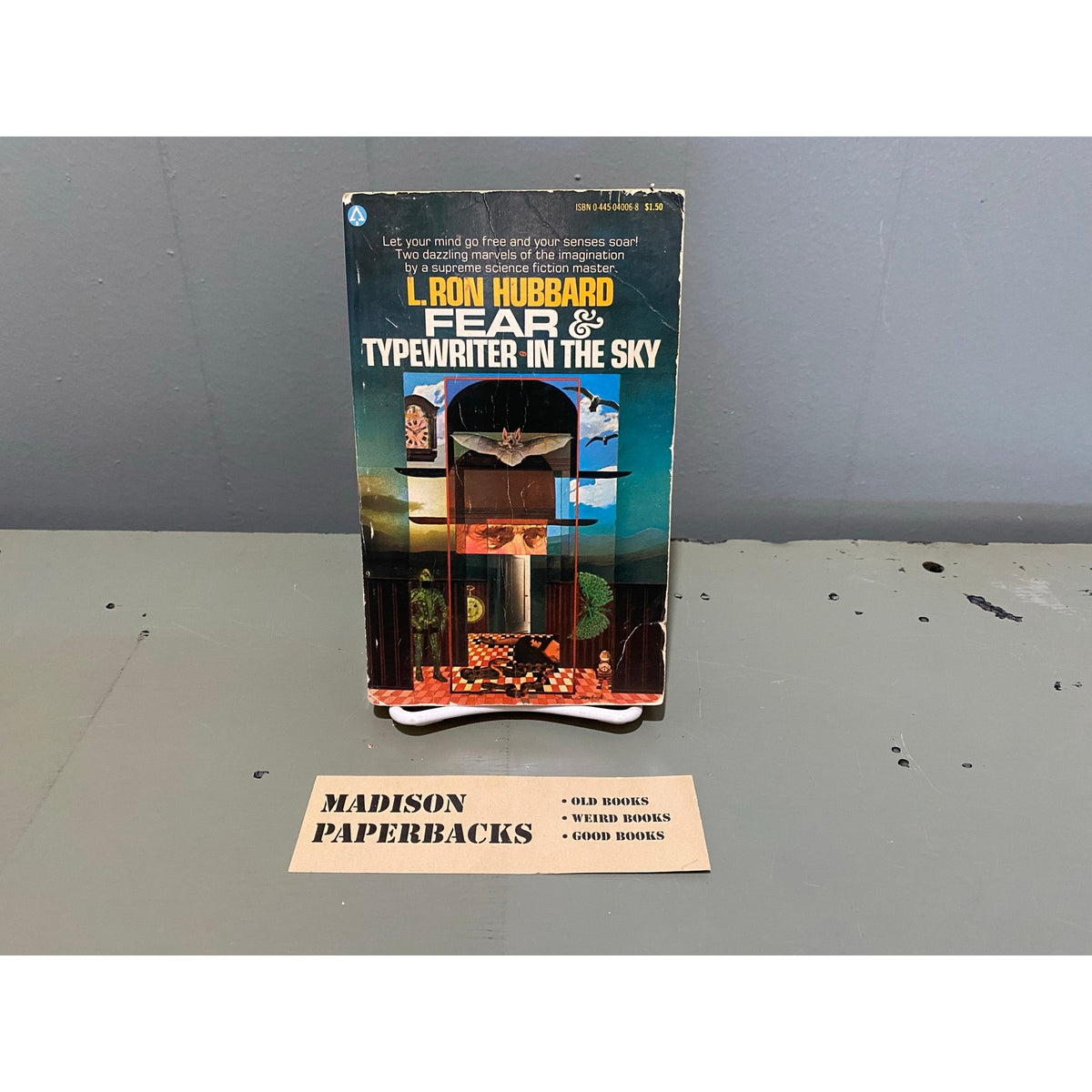 Fear & Typewriter in the Sky - L. Ron Hubbard - Popular Library - Paperback
