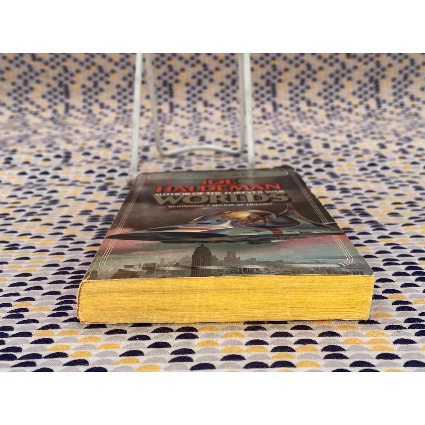 Worlds - Joe Haldeman - Vintage Paperback Book - Pocket Books Edition