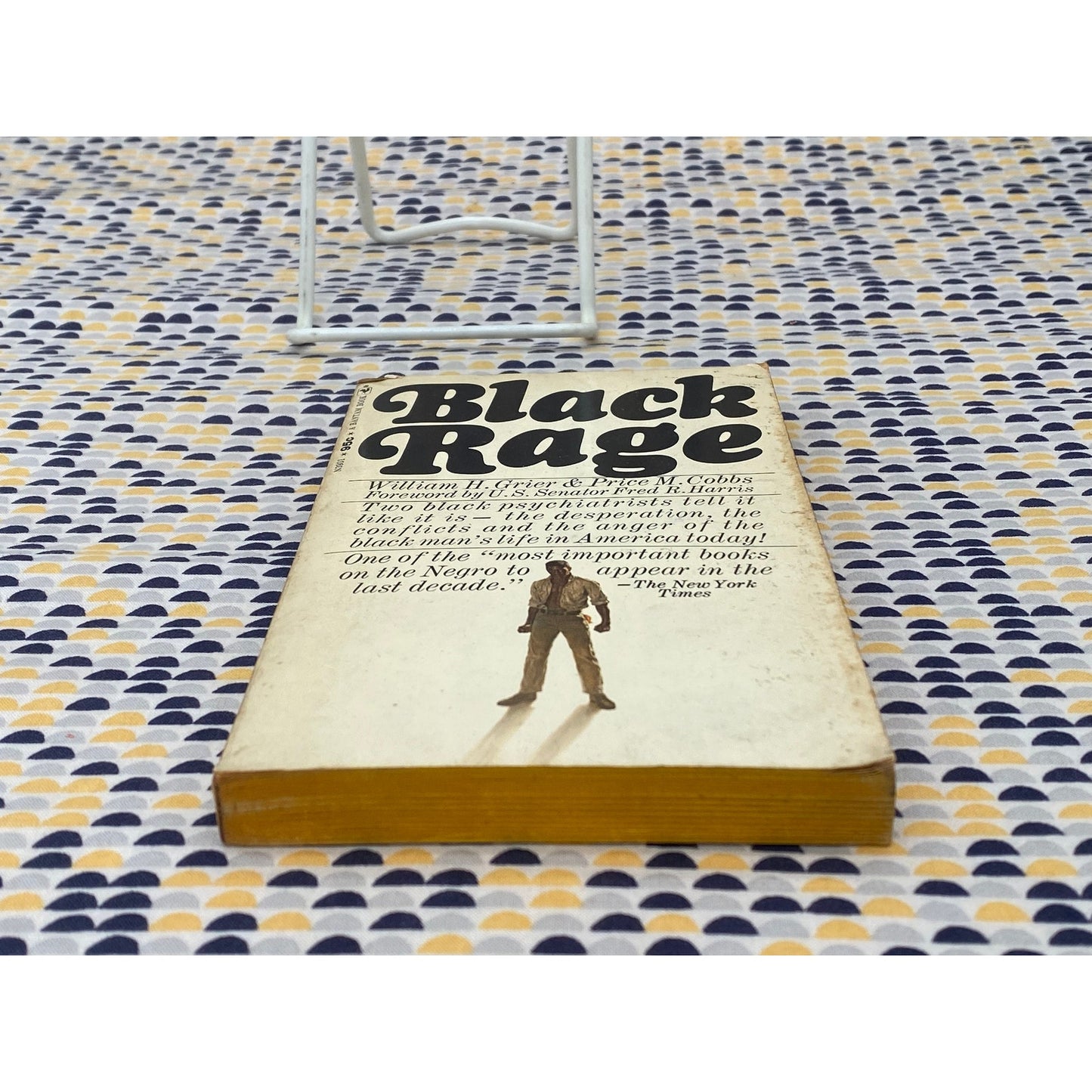 Black Rage - William Grier and Price Cobbs - Vintage Paperback Book - 95 cent Batnam Edition