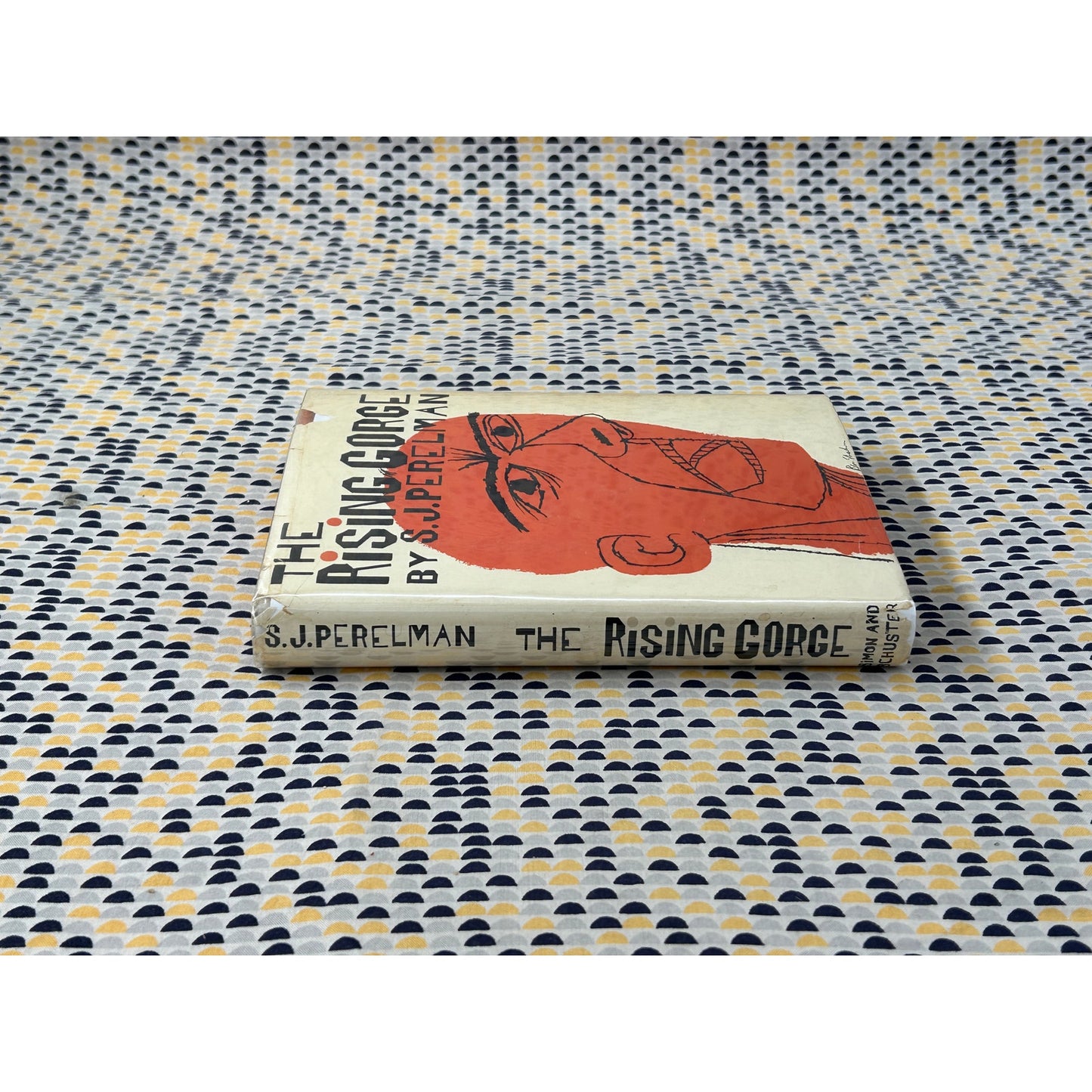 The Rising Gorge - S.J. Perelman - Ben Shan Cover - Simon and Schuster - Hardcover - 1st Edition