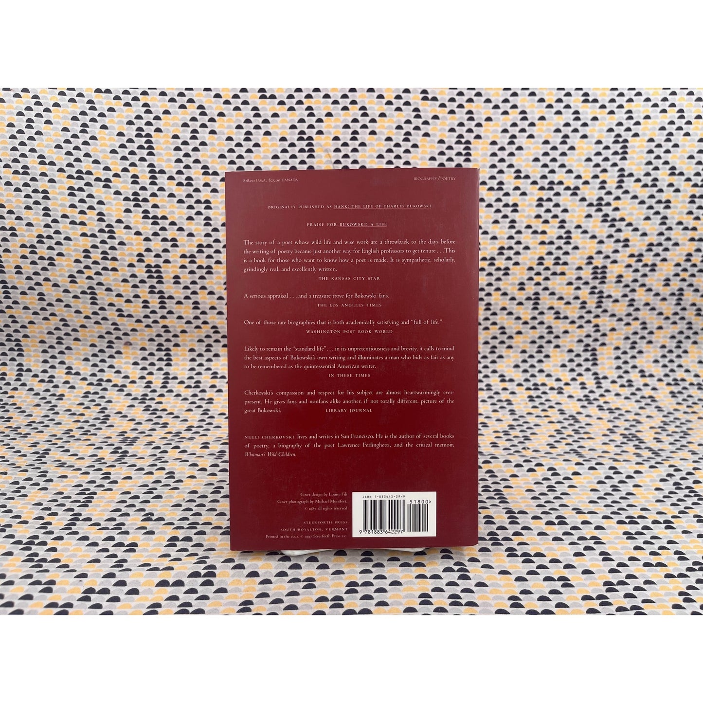 Bukowski, A Life - Neeli Cherkovski - Steerforth Press - Paperback