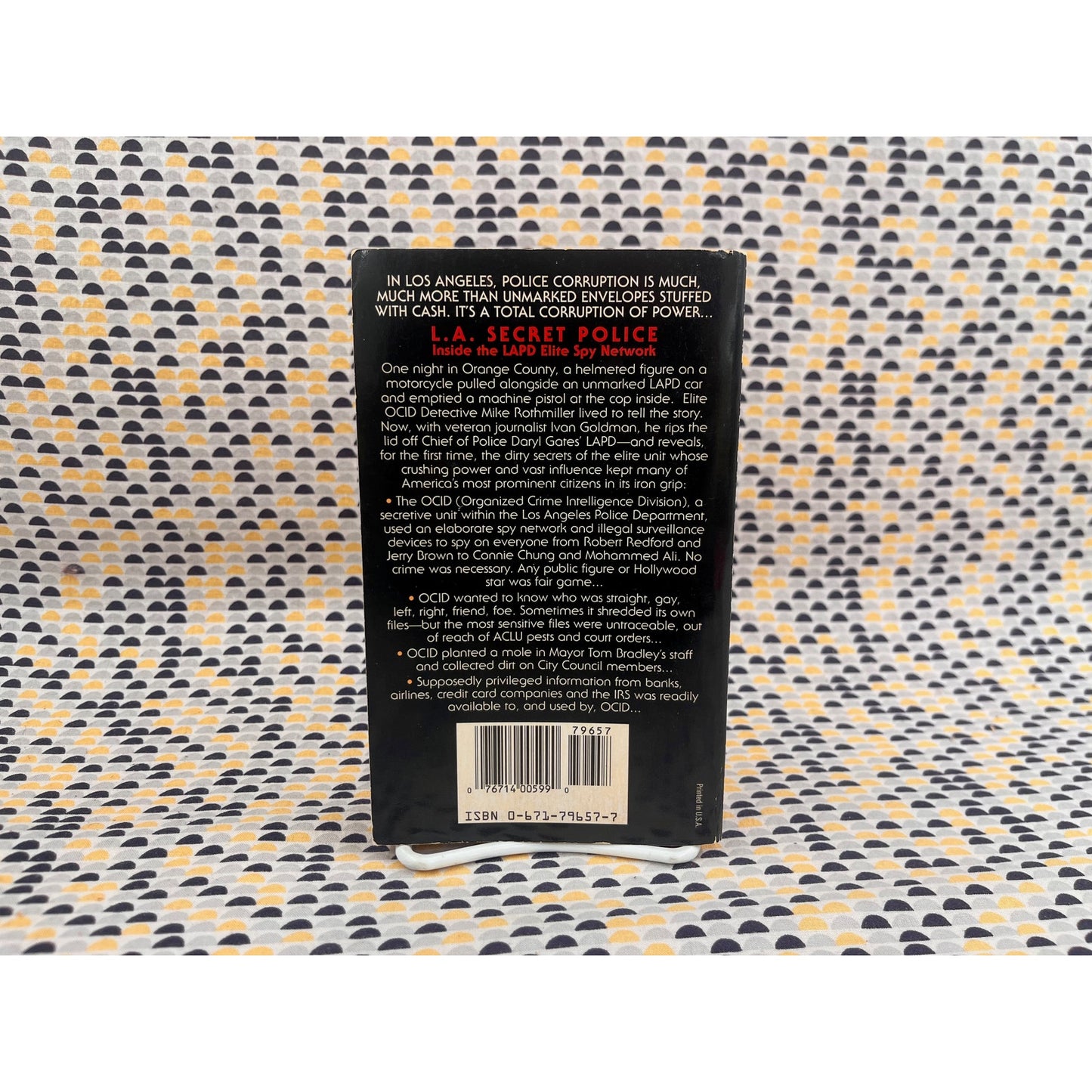 L. A. Secret Police - Mike Rothmiller & Ivan G. Goldman - Pocket Books - Paperback