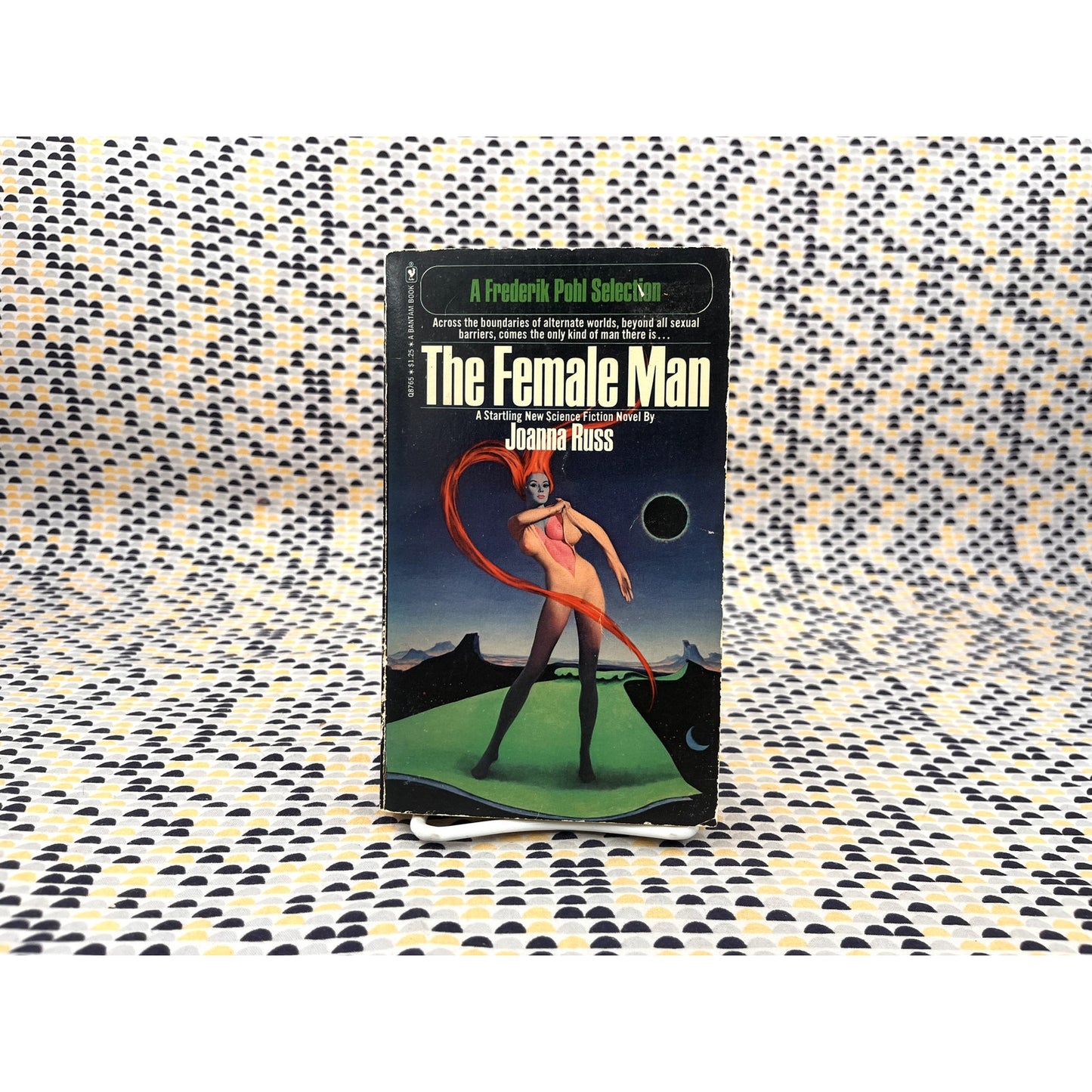 The Female Man - Joanna Russ - Vintage Paperback Book - Bantam Edition