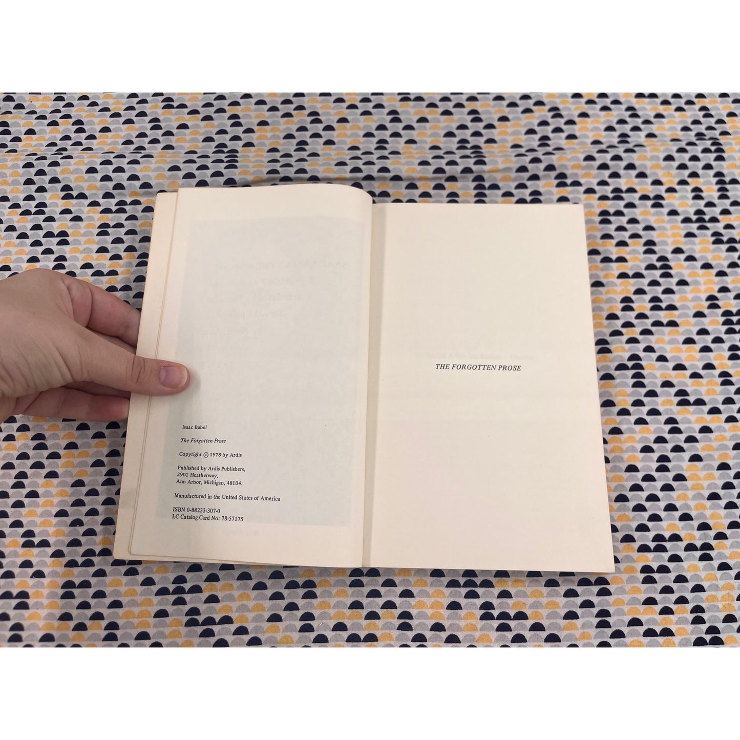 Isaac Babel : Forgotten Prose - Ed. Nicholas Stroud - Ardis Books - Paperback