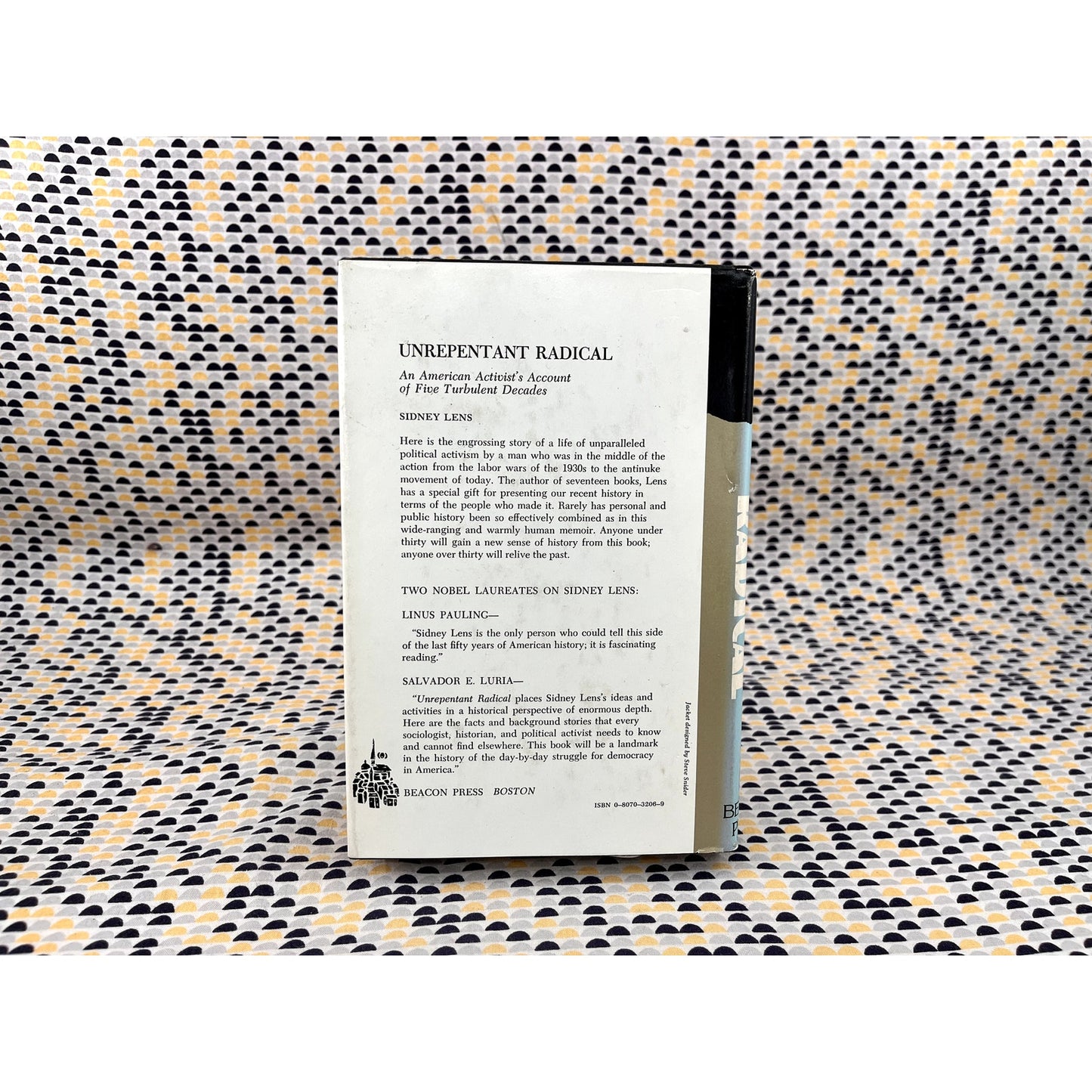 Unrepentant Radical - Sidney Lens - Beacon Press - Hardcover