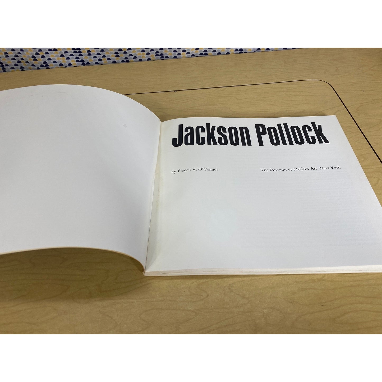 Jackson Pollack - Museum of Modern Art Book 1967 Exhibition Tickets and Invite