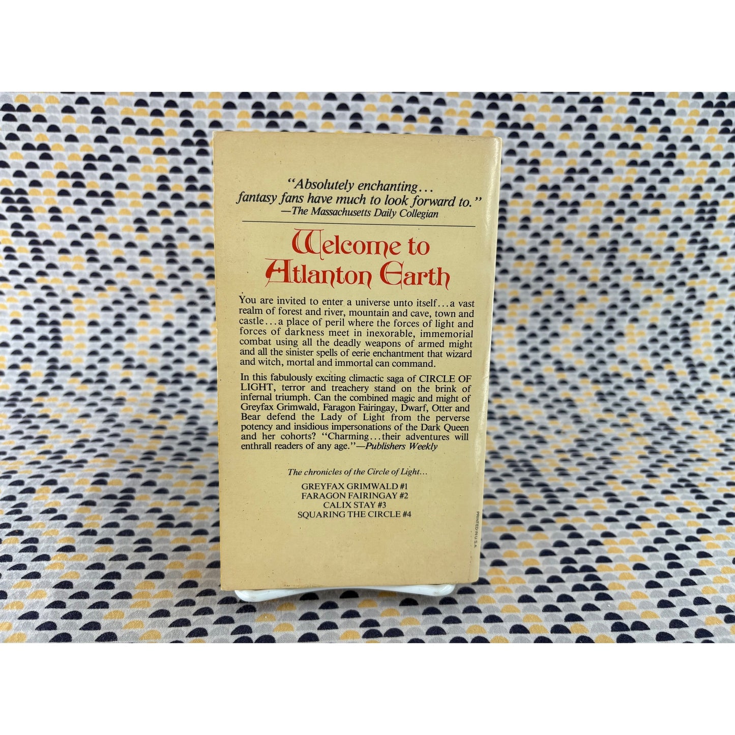 Squaring The Circle - Circle of Light #4 - Niel Hancock - Fawcett - Paperback