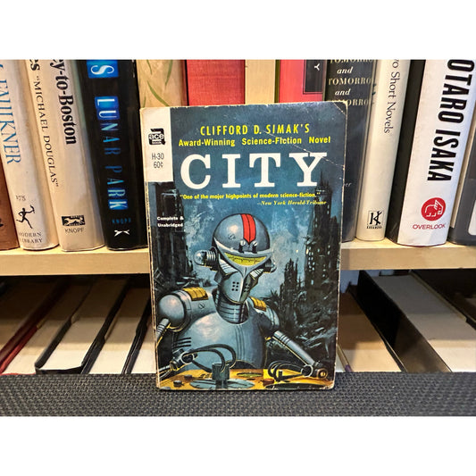 City - Clifford D. Simak - Vintage Paperback - Ace Science Fiction - 1952 1st