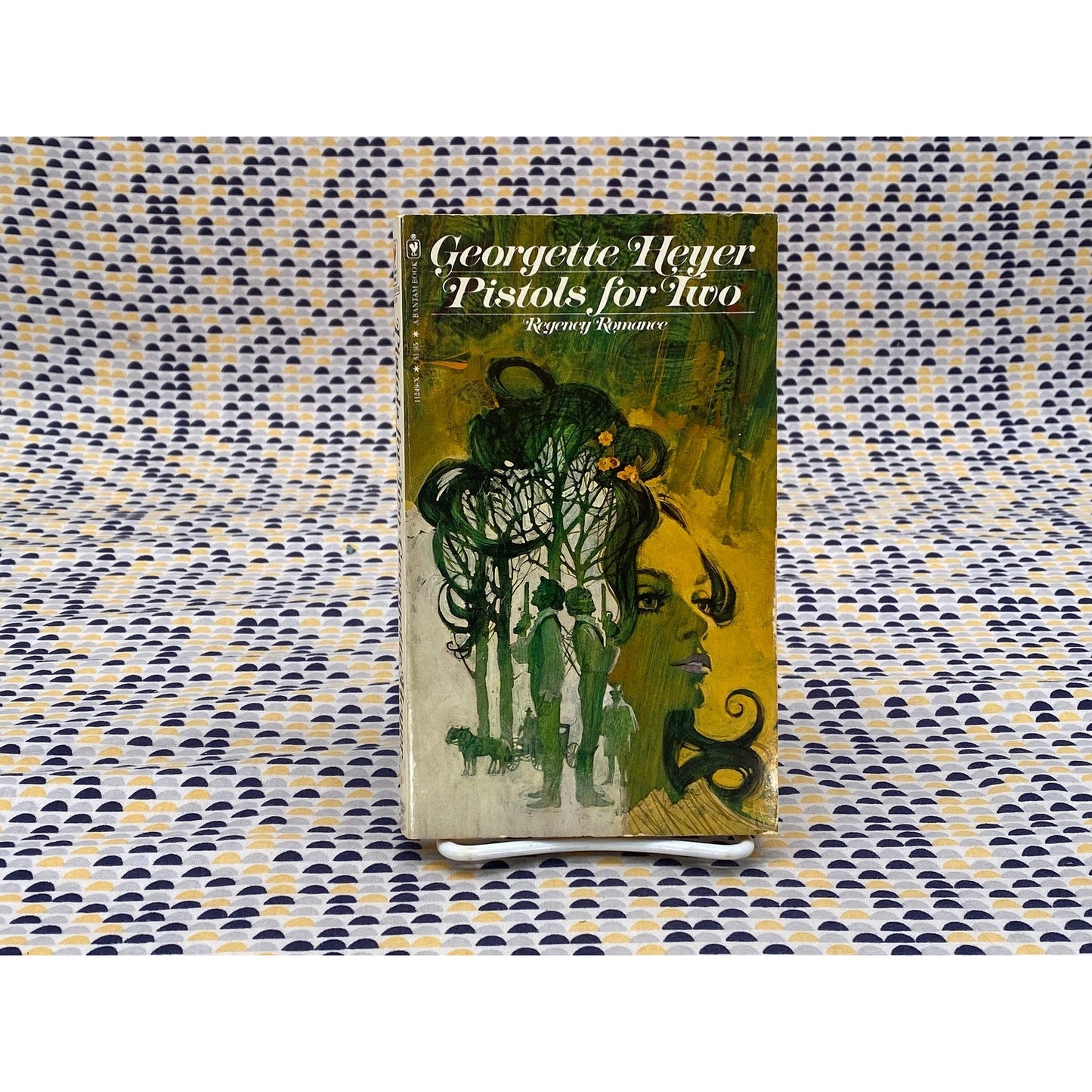 Pistols For Two - Georgette Heyer - Vintage Paperback Book - Bantam Edition