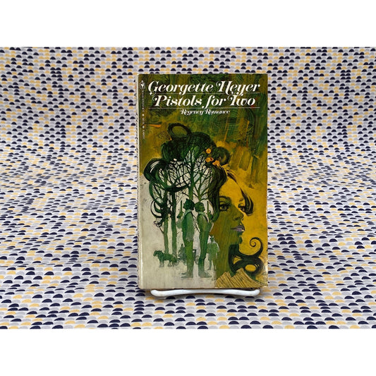 Pistols For Two - Georgette Heyer - Vintage Paperback Book - Bantam Edition
