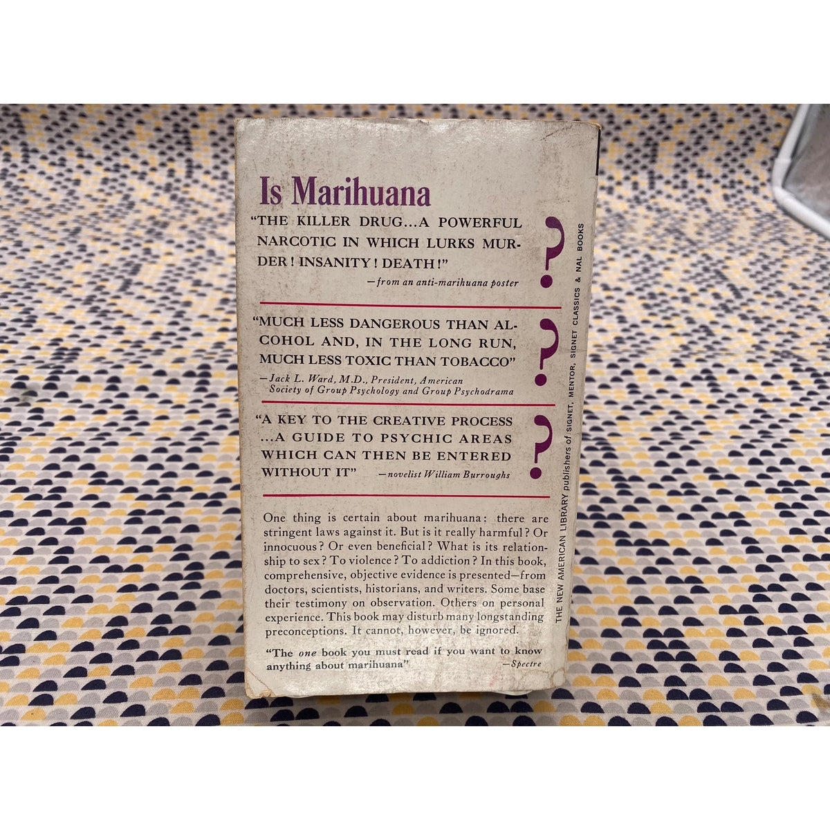The Marihuana Papers - David Solomon - Marijuana - 1968 Signet Edition