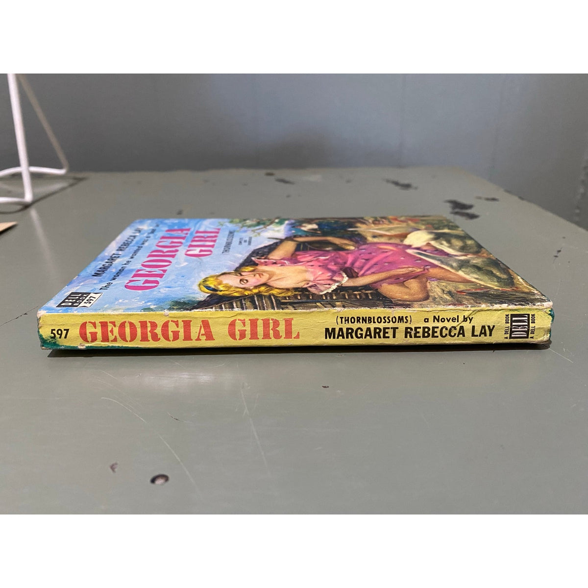 Georgia Girl (Thornblossoms) - Margaret Rebecca Lay - Dell 597 - Vintage Paperbacks