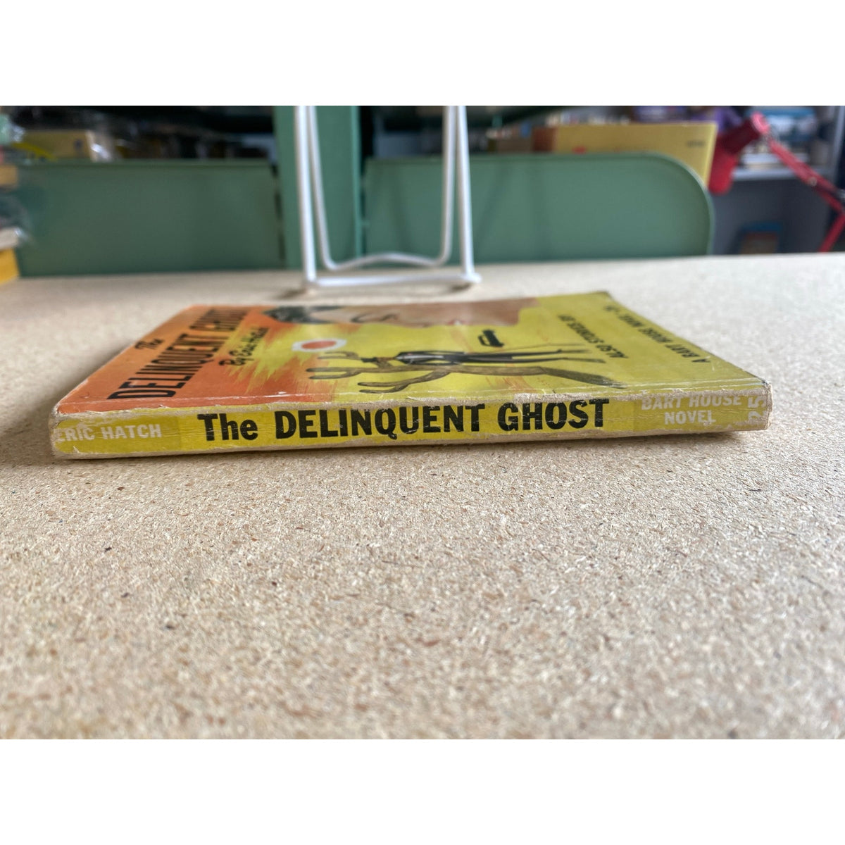 The Delinquent Ghost - Eric Hatch  - Bart House Novel - Vintage Paperbacks