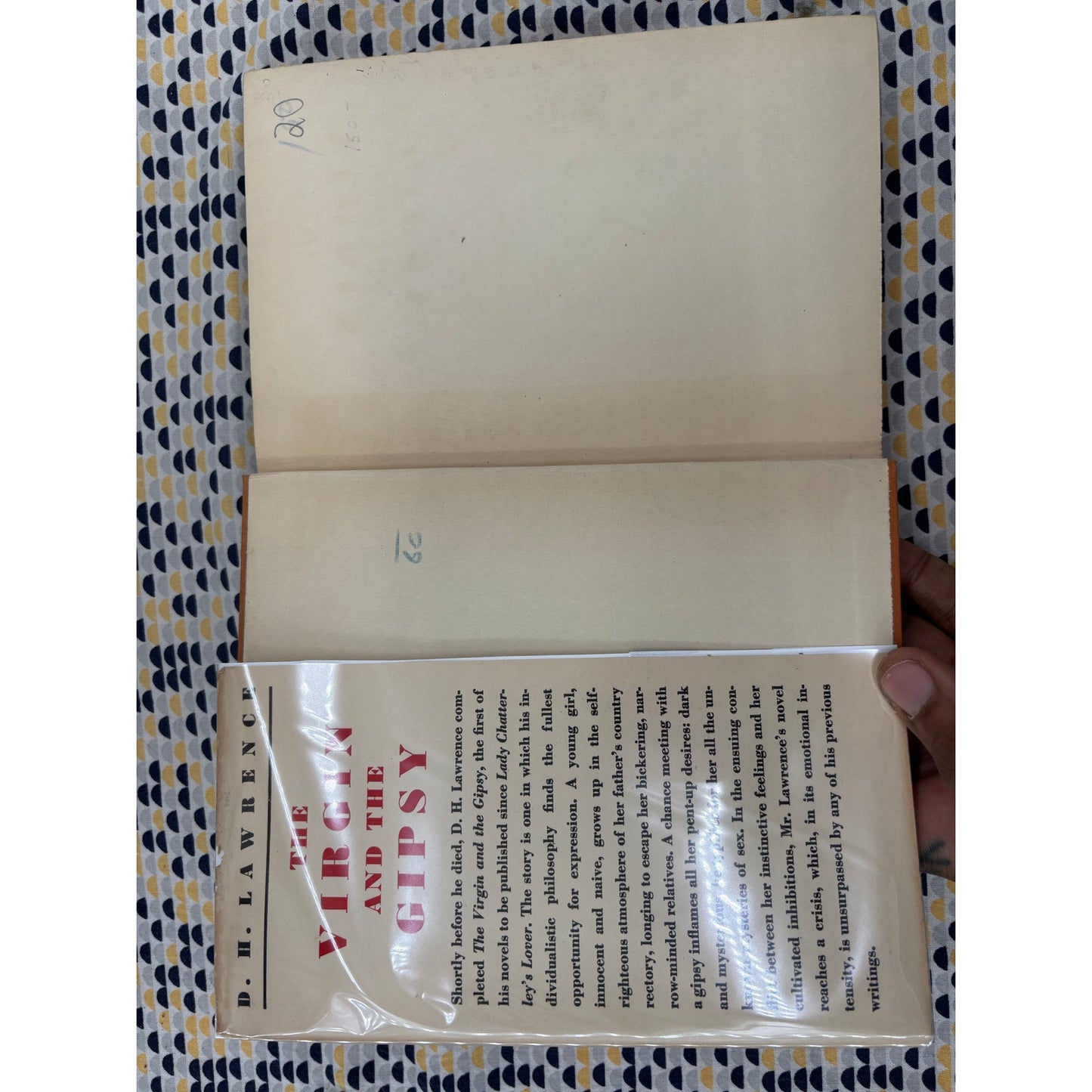 The Virgin And The Gipsy - D. H. Lawrence - Knopf - Hardcover