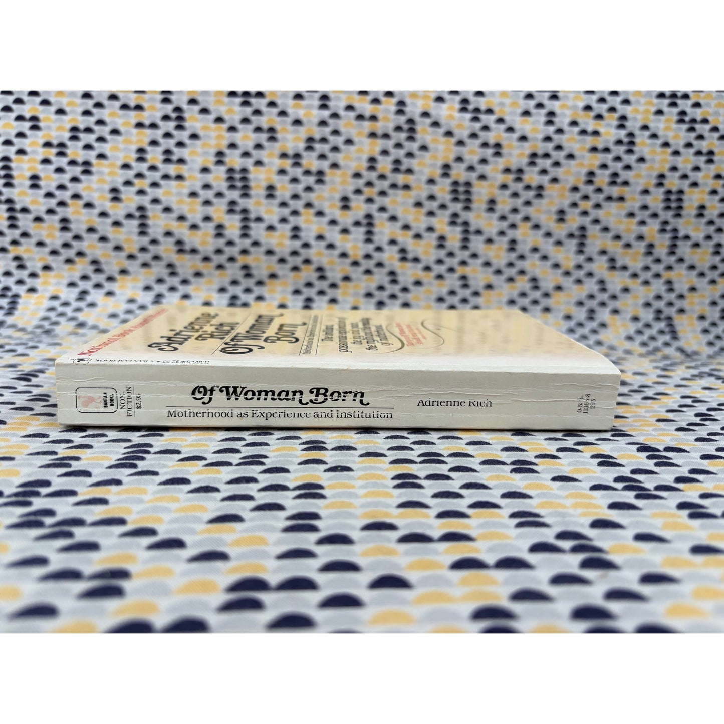 Of Woman Born - Adrienne Rich - Vintage Paperback Book - Bantam Edition