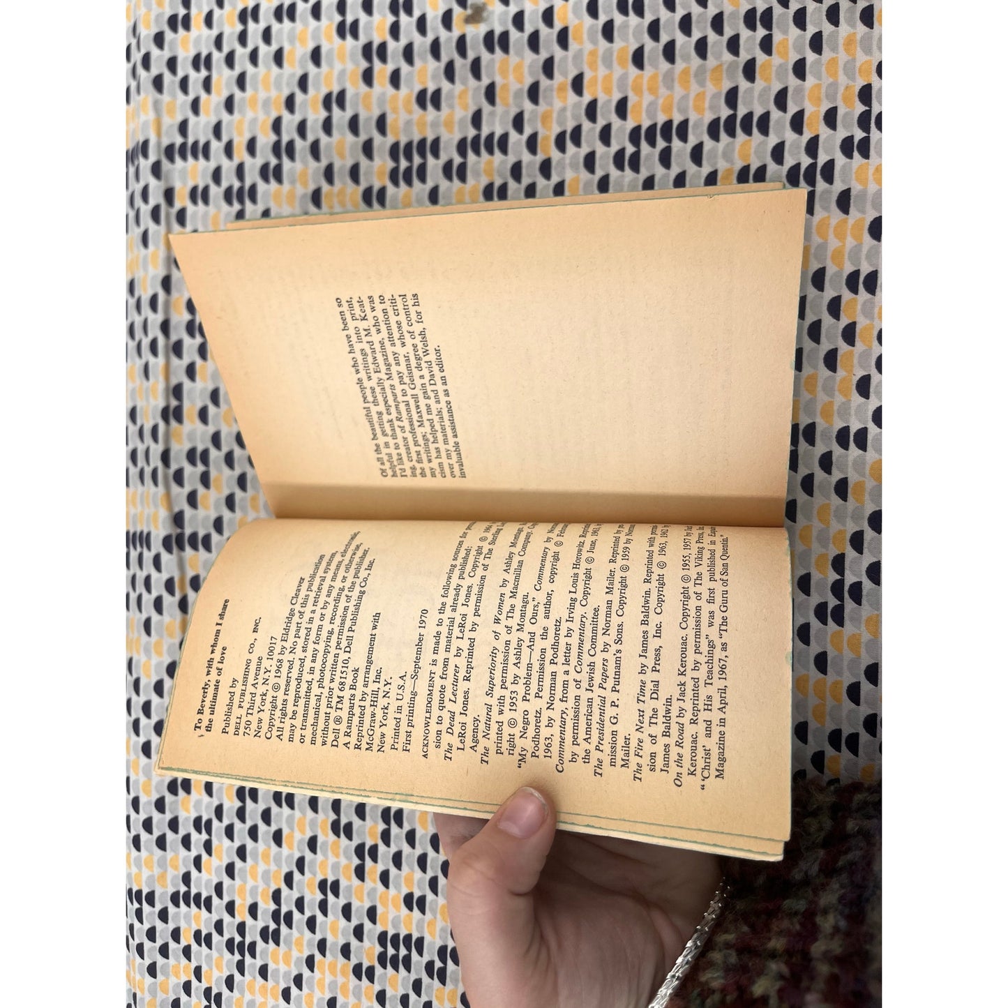 Soul on Ice - Eldridge Cleaver - Vintage Paperback Book - Dell Edition