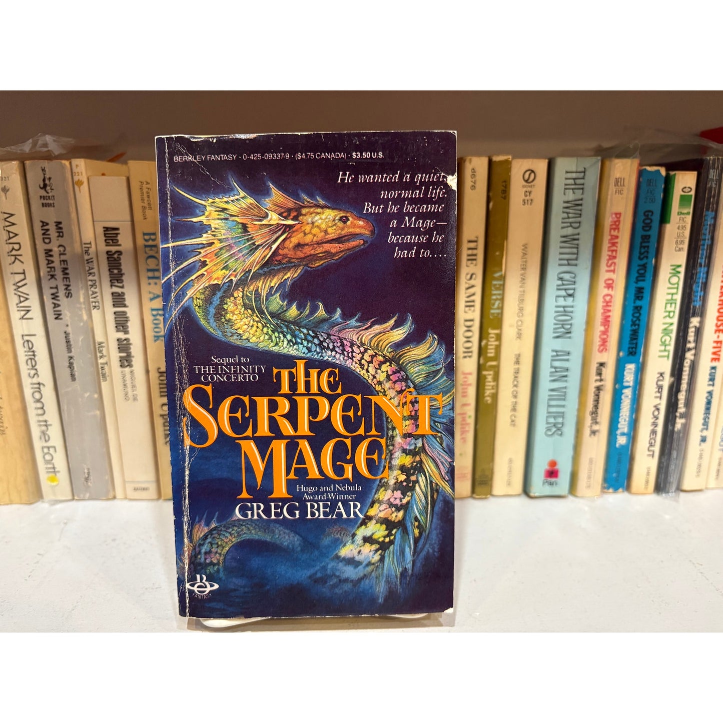The Serpent Mage - Greg Bear - Berkley - Paperback