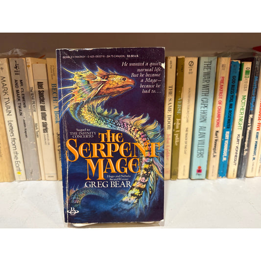 The Serpent Mage - Greg Bear - Berkley - Paperback