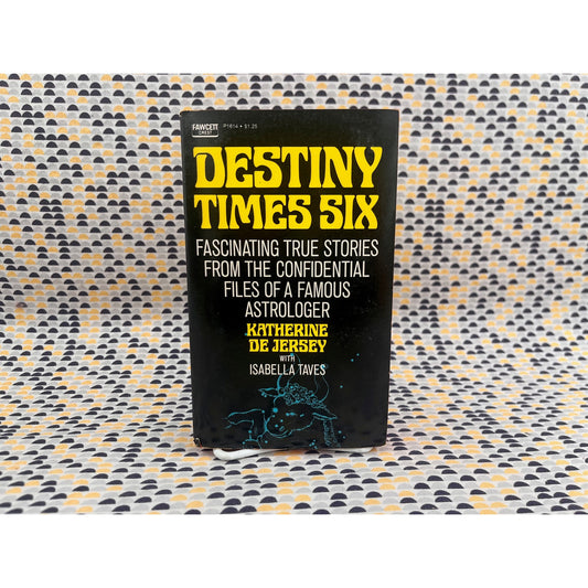 Destiny Times Six - Katherine DeJersey - Fawcett Crest - Paperback