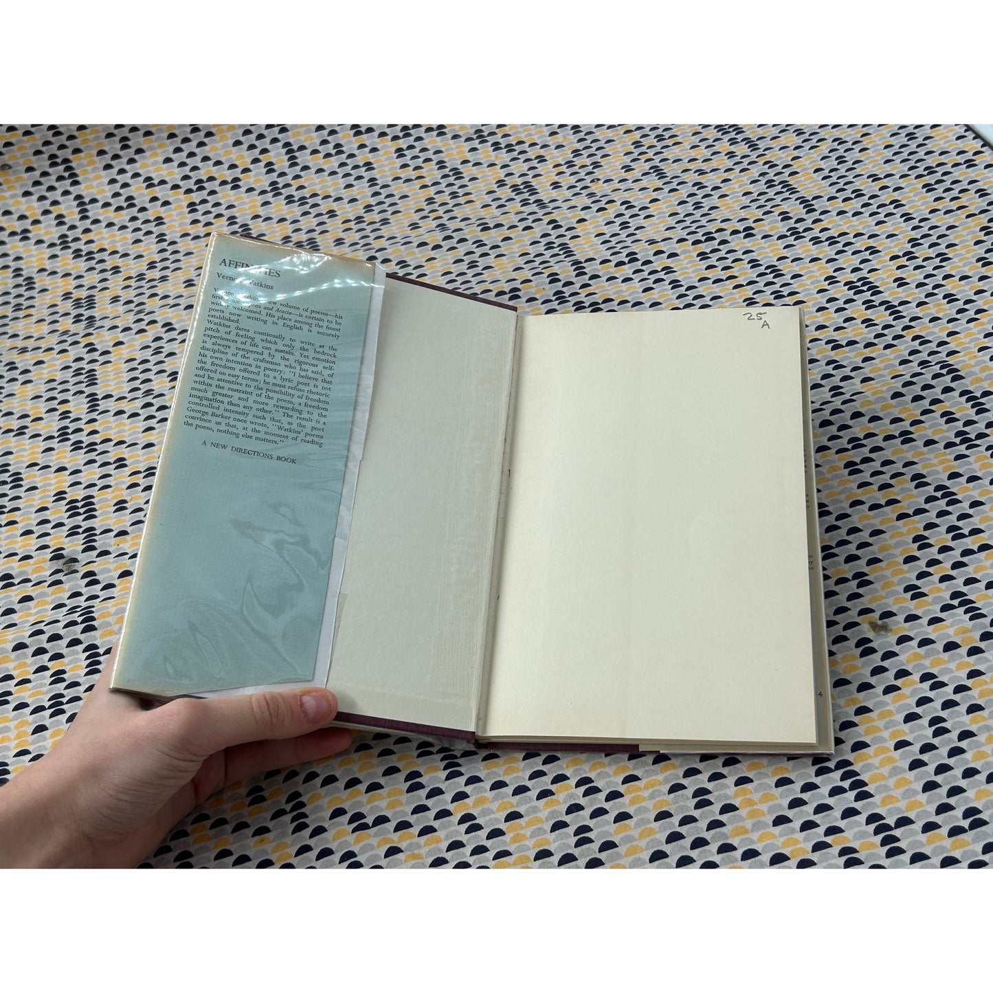 Affinities - Vernon Watkins - New Directions - Hardcover