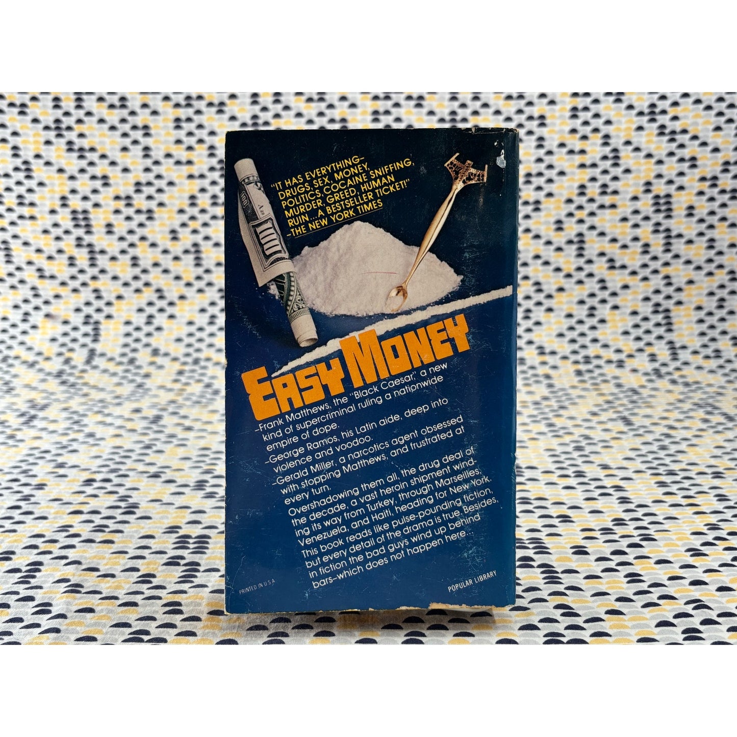 Easy Money - Donald Goddard - Popular Library - Paperback