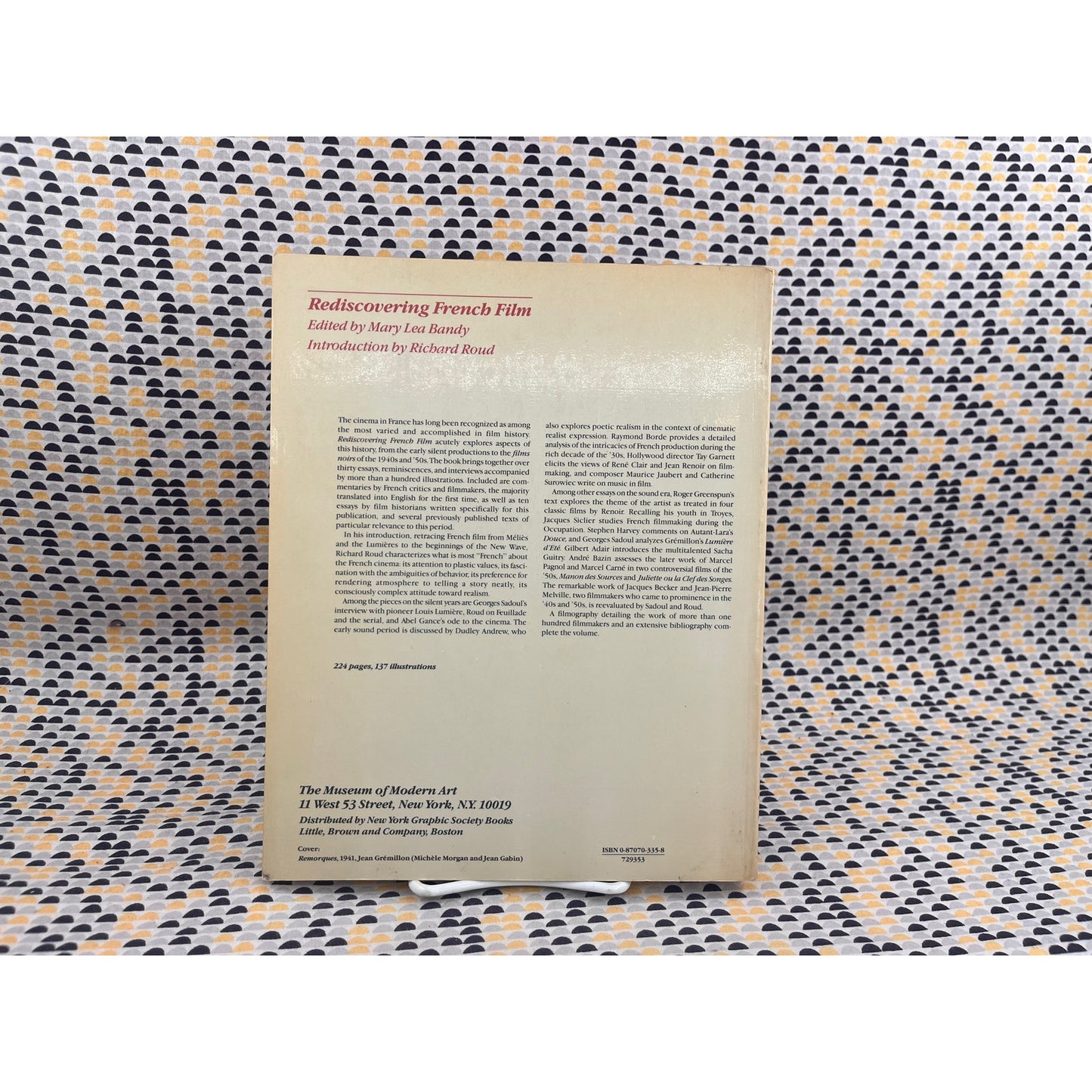 Rediscovering French Film - Ed. Mary Lea Bandy - New York Museum of Modern Art - Paperback