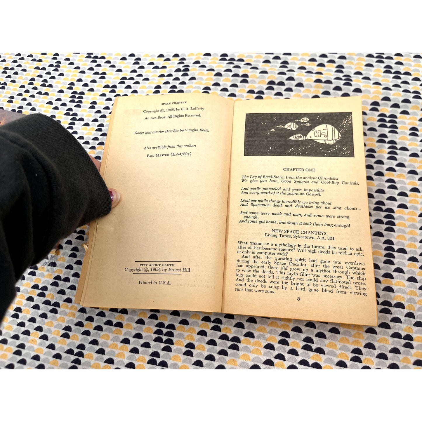 Space Chantey -  R. A. Lafferty / Pity About The Earth - Ernest Hill - Ace Double - Paperback