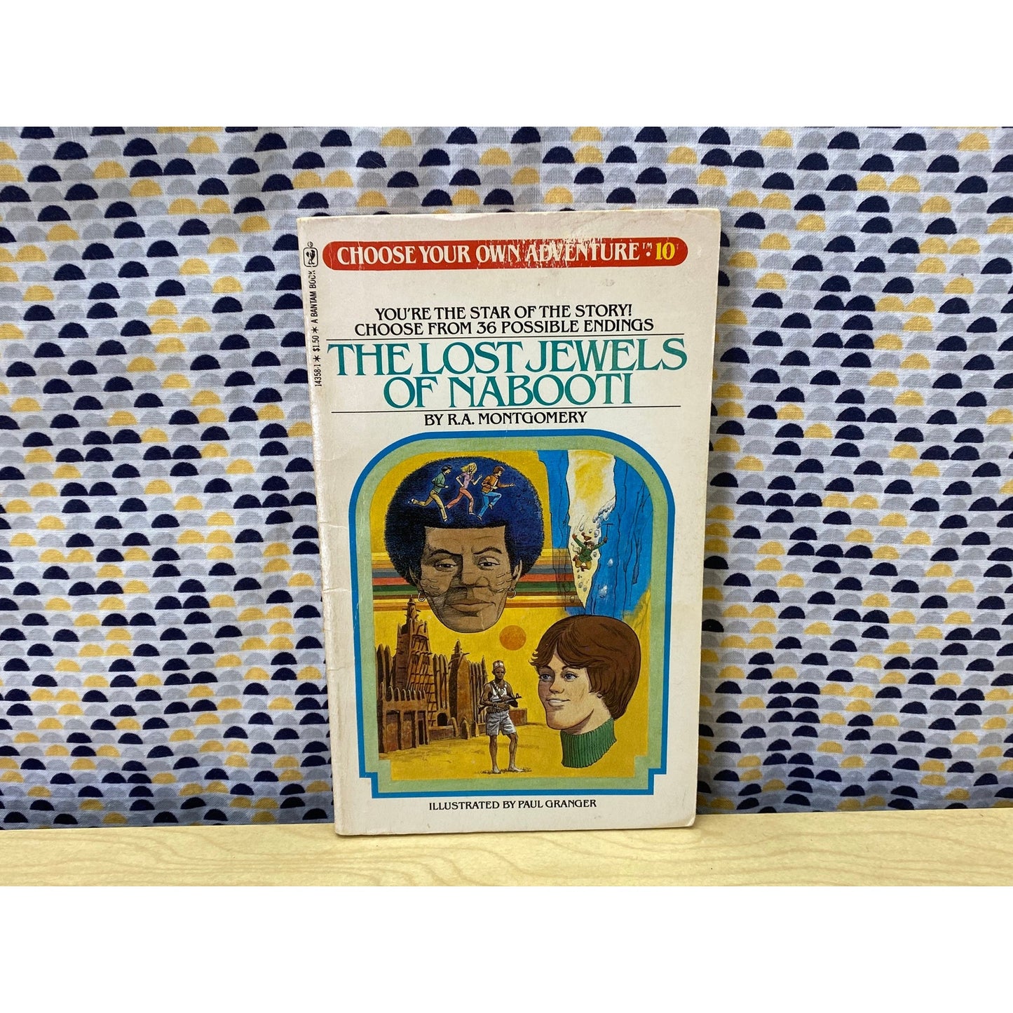 The Lost Jewels of Nabooti - Choose Your Own Adventure #10 - R.A. Montgomery - Vintage Paperback - Bantam Books