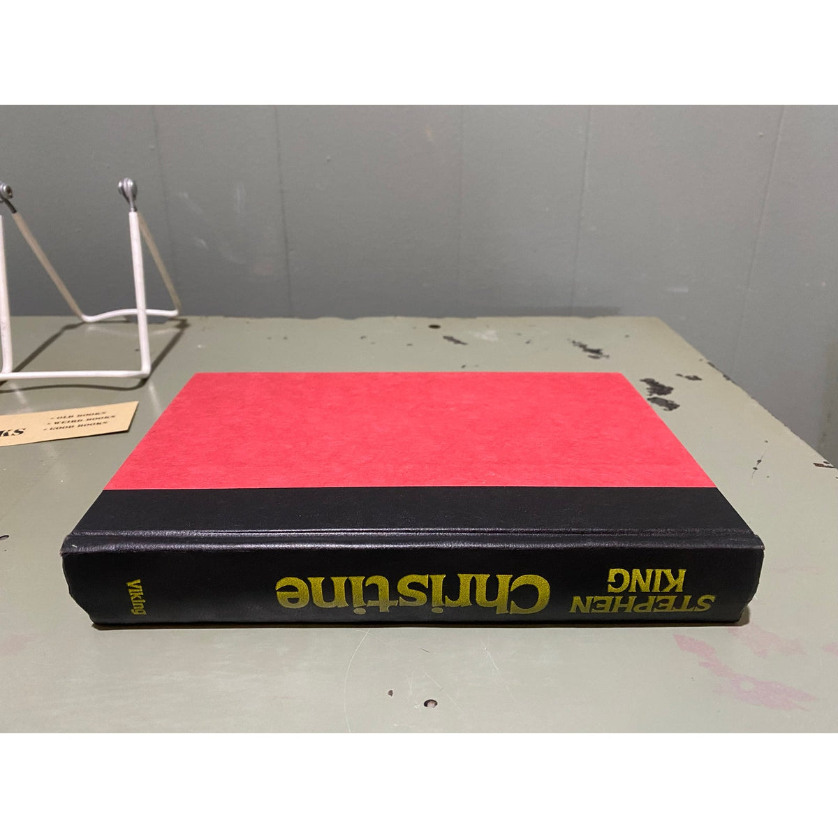 Christine - Stephen King - Vintage Hardcover Book - Viking Club Edition