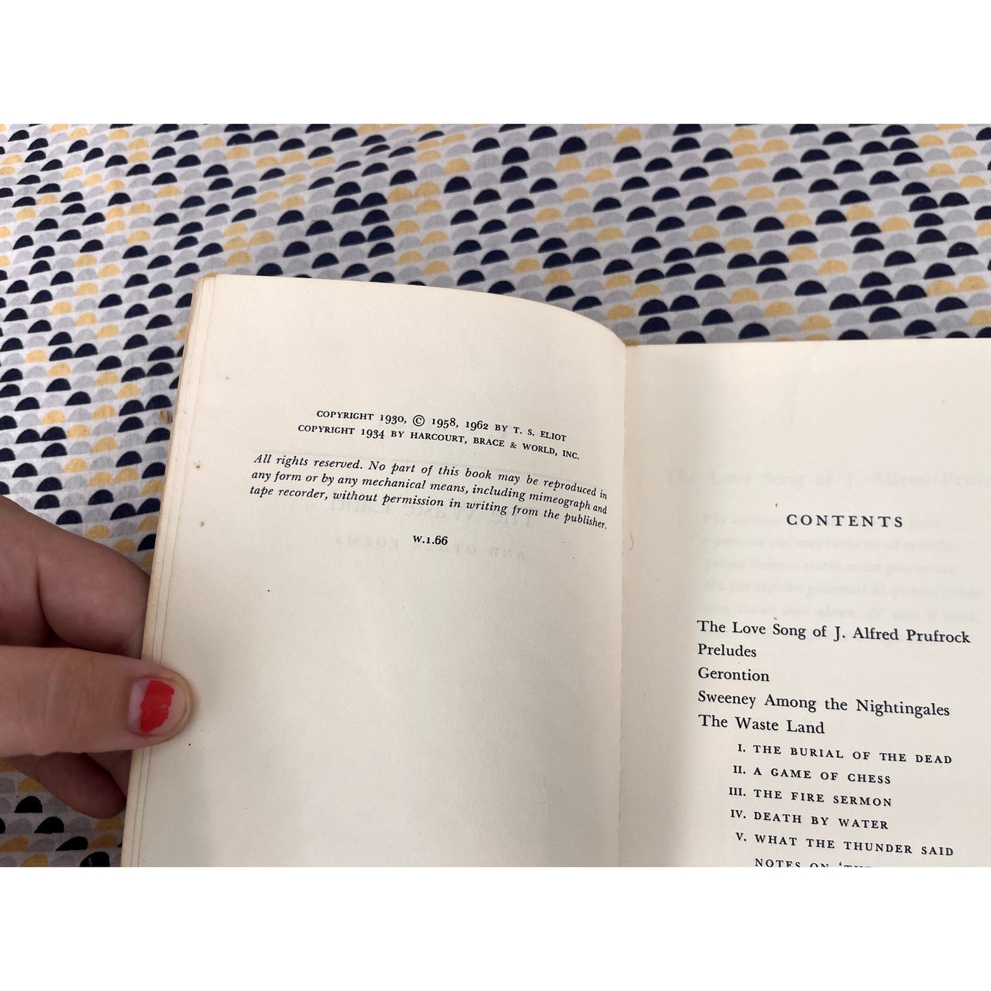 The Waste Land and Other Poems - T. S  Elliot - Harvest Books - Paperback