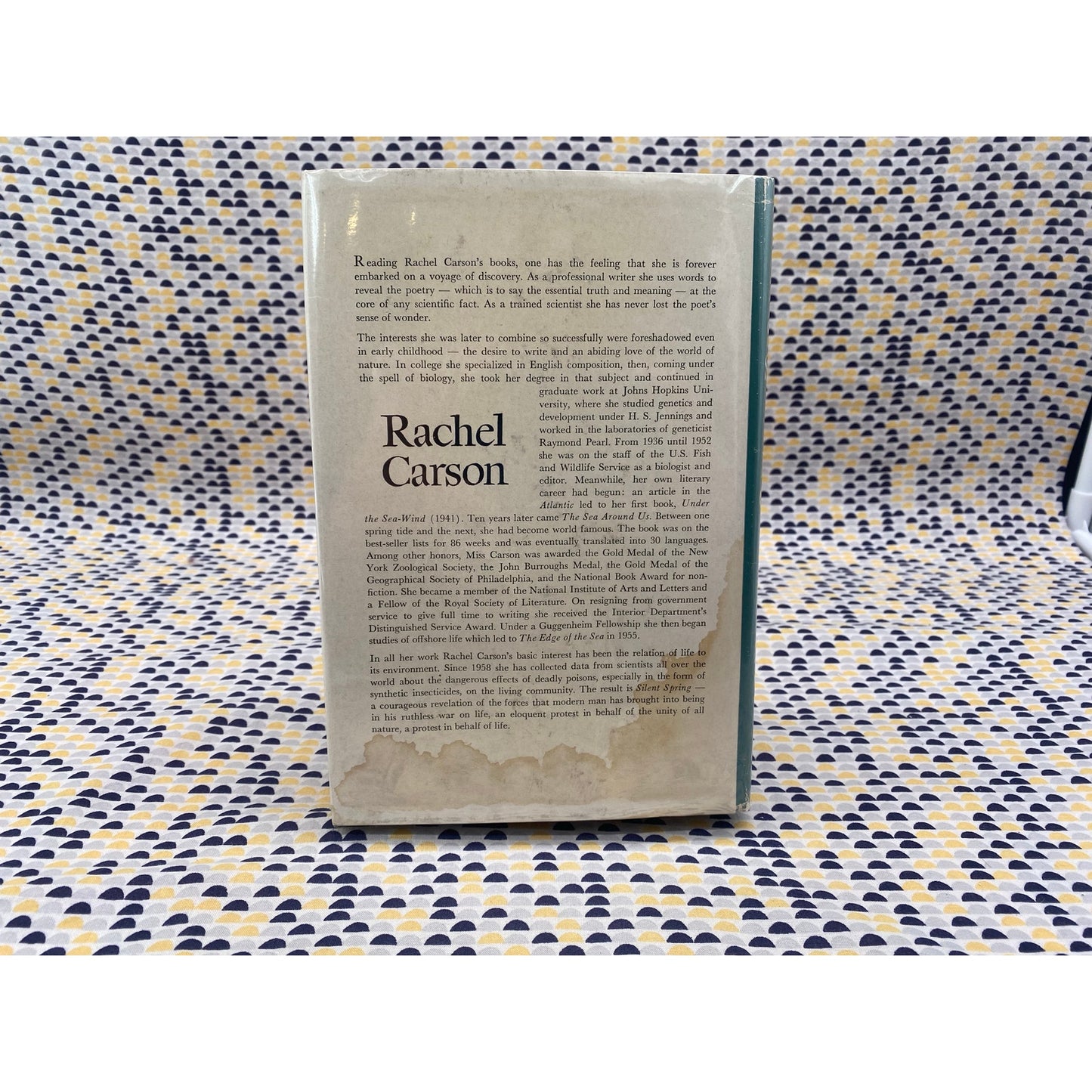 Silent Spring - Rachel Carson - Hardcover - EX LIBRARY - 1st Edition 1st Printing