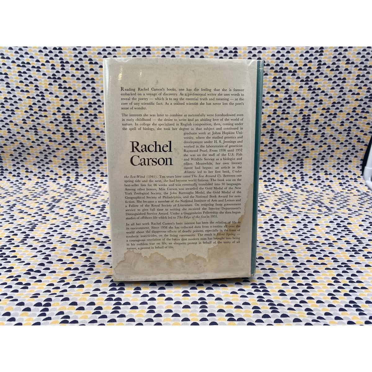 Silent Spring - Rachel Carson - Hardcover - EX LIBRARY - 1st Edition 1st Printing