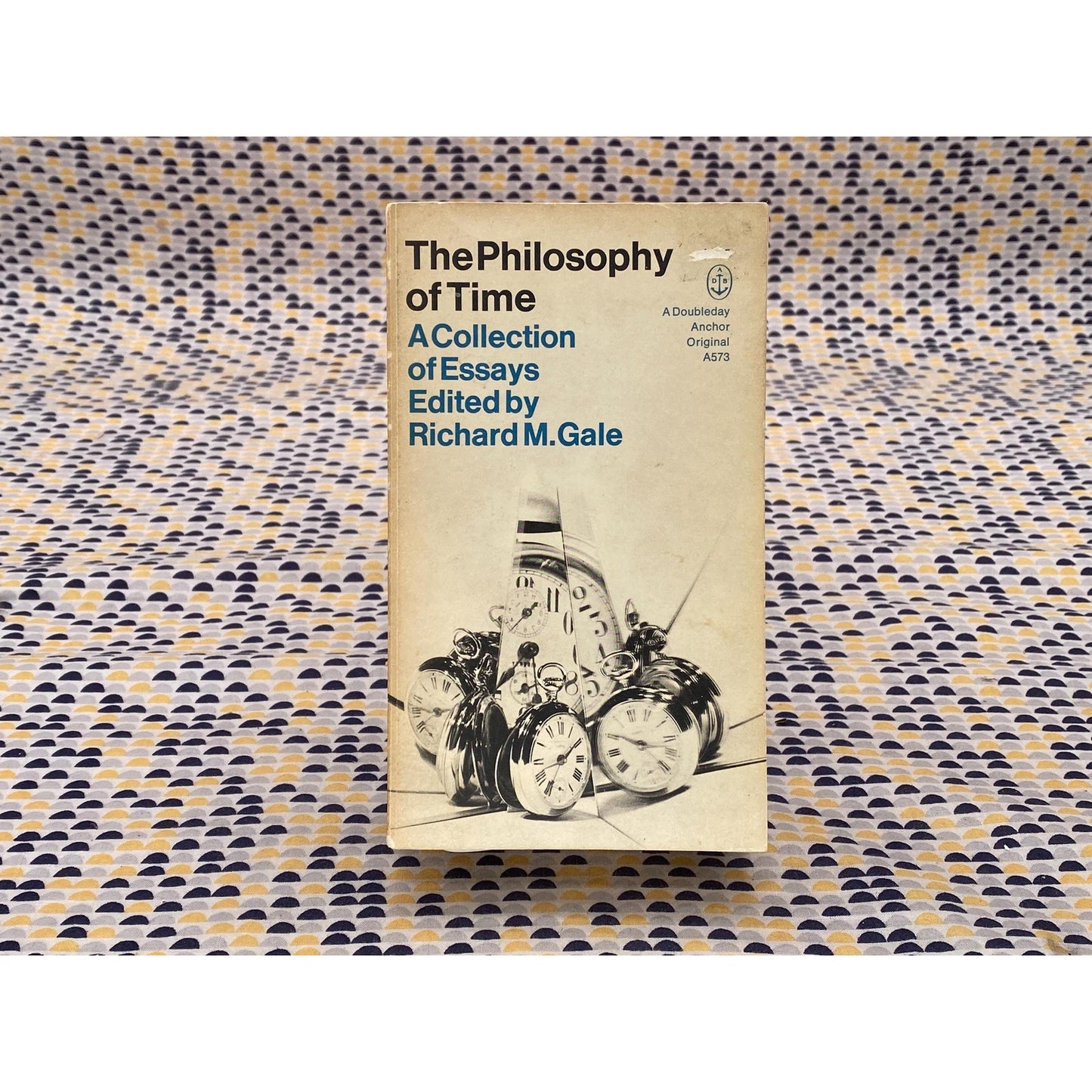 The Philosophy Of Time - Richard M. Gale, editor - Vintage Paperback Book - Anchor/Doubleday Edition