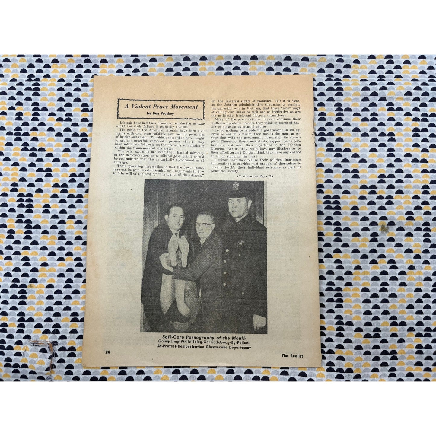 The Realist Magazine - Counterculture Newspaper - October 1965 - No. 63