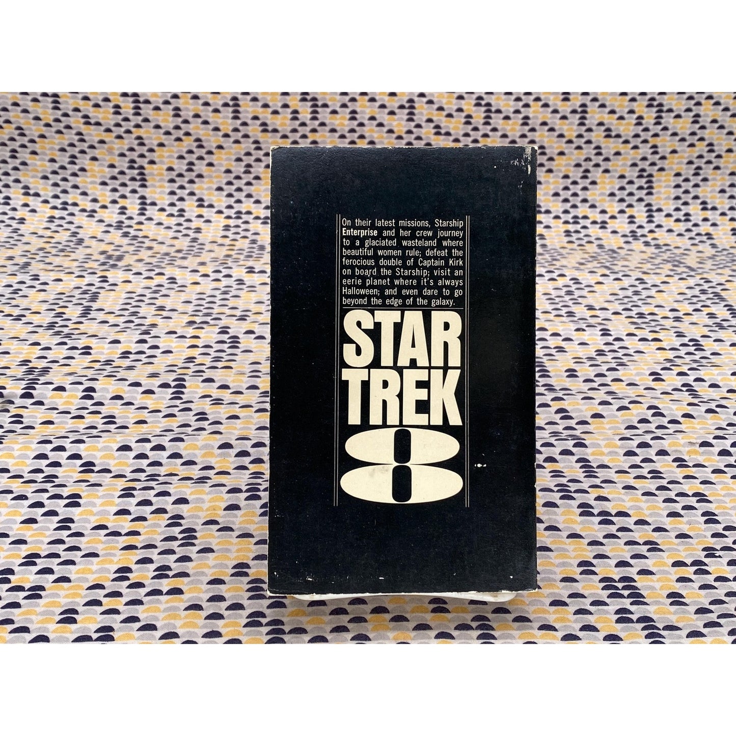Star Trek 8 - Television series novelization James Blish - Vintage Paperback Book - Bantam Edition
