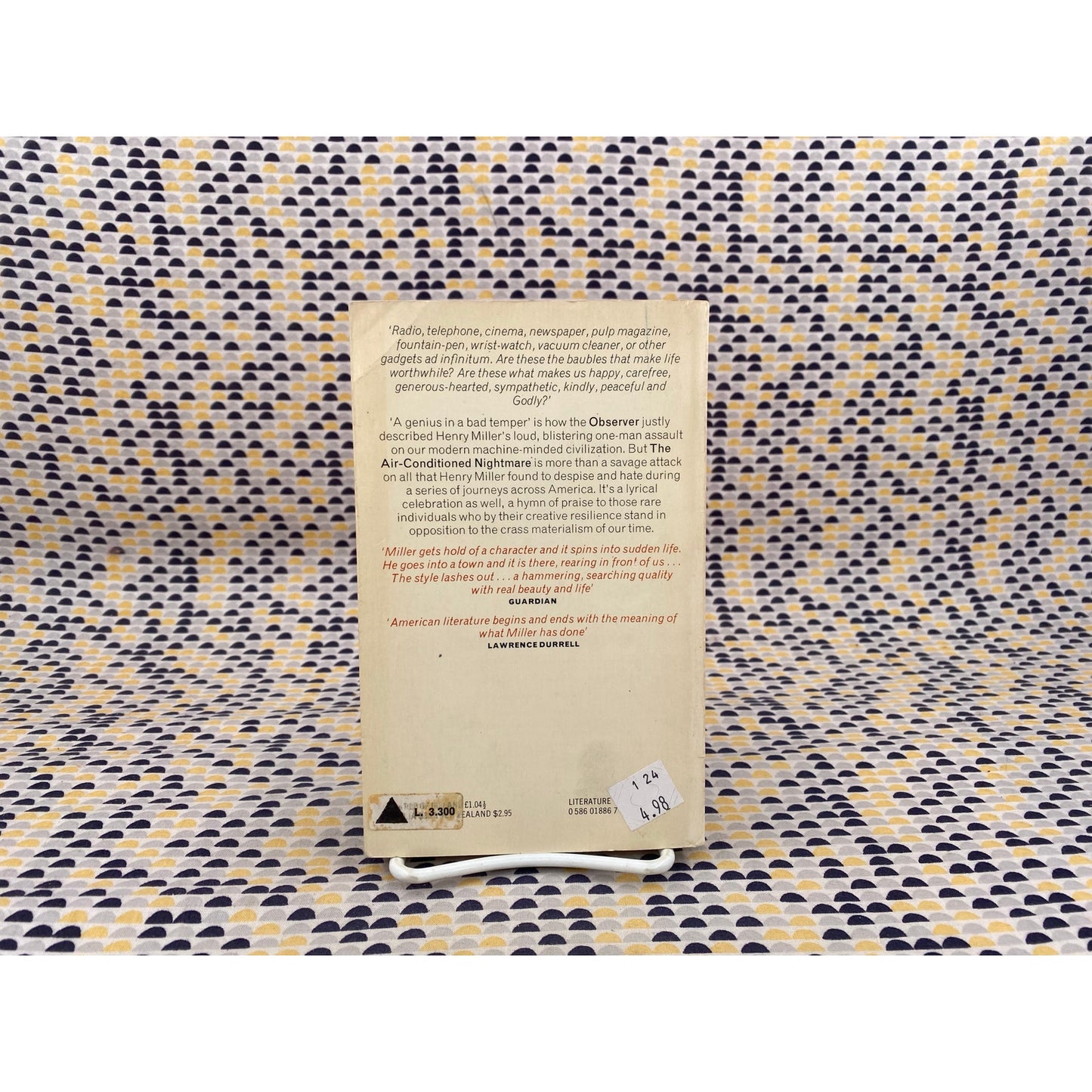 The Air Conditioned Nightmare - Henry Miller - Vintage Paperback - Panther Edition
