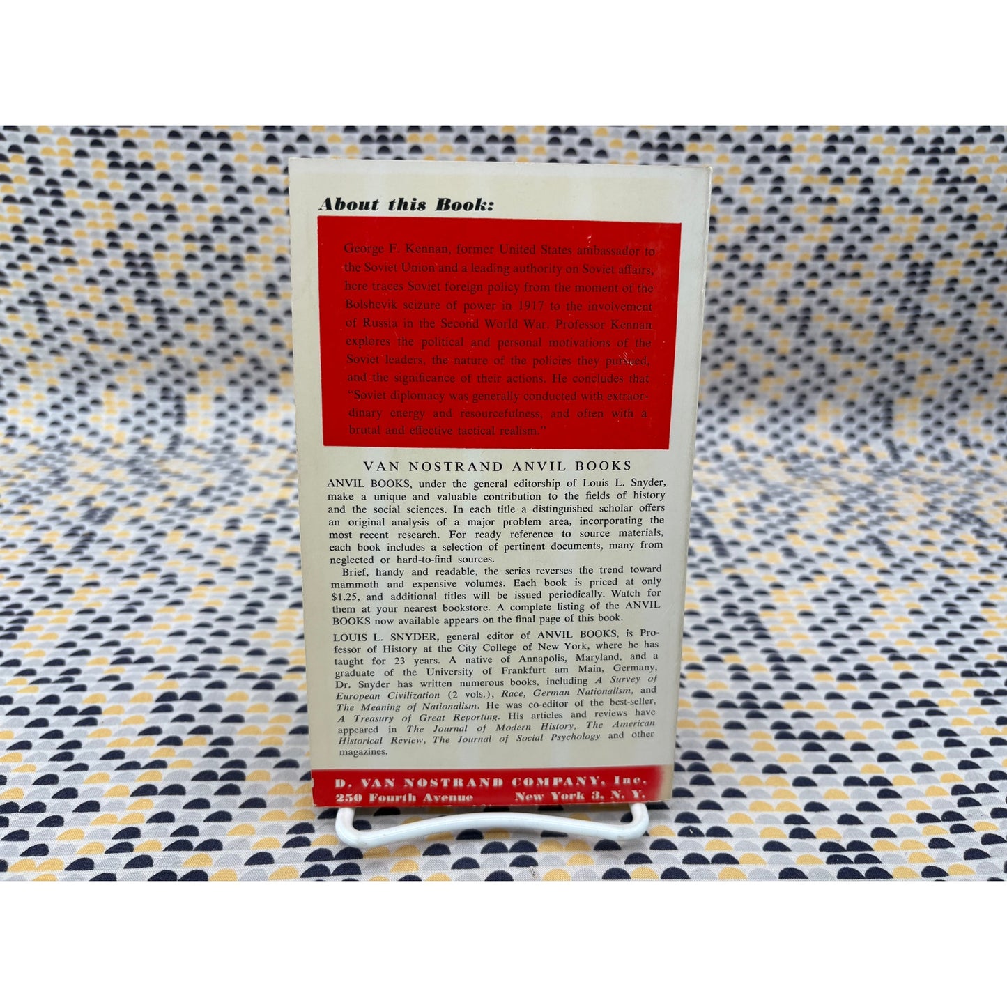 Soviet Foreign Policy - George F. Kennan - Anvil - Paperback