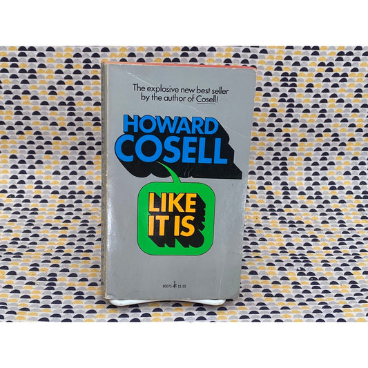 Like It Is - Howard Cosell - Vintage Paperback Book - Pocket Nonfiction Edition