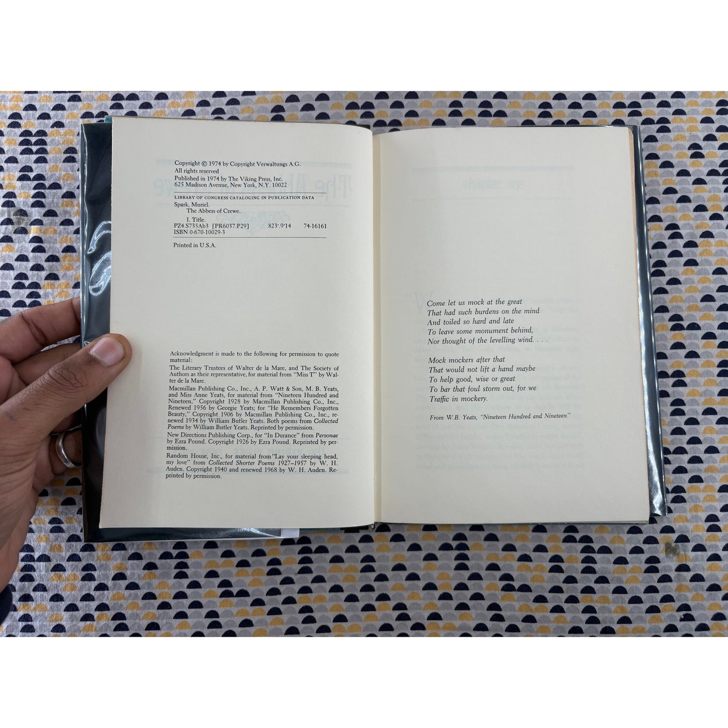 The Abbess Of Crewe - Muriel Spark - Viking - Hardcover