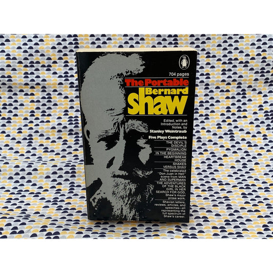 The Portable Bernard Shaw - Vintage Paperback Book - A Penguin Book