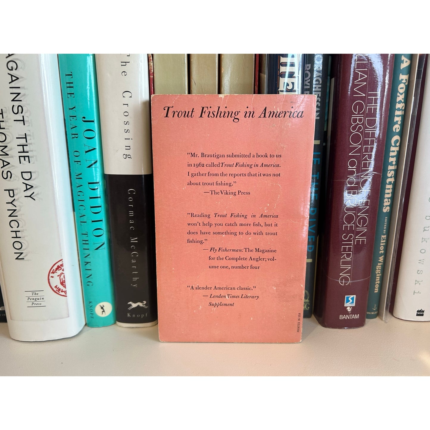 Trout Fishing In America - Richard Brautigan - Vintage Paperback - Dell Edition