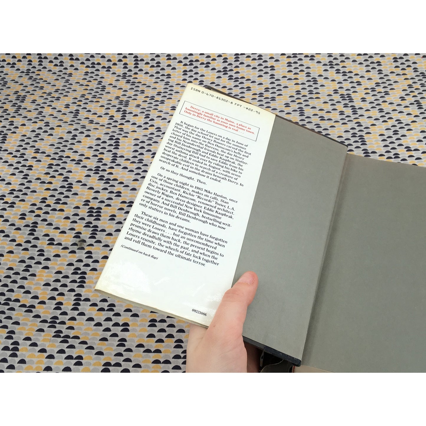 IT - Stephen King - Viking - Hardcover - 1st Edition, 1st Printing