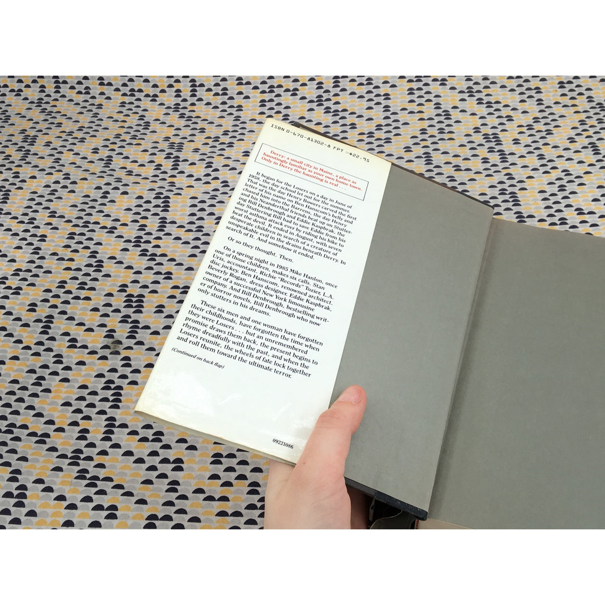 IT - Stephen King - Viking - Hardcover - 1st Edition, 1st Printing