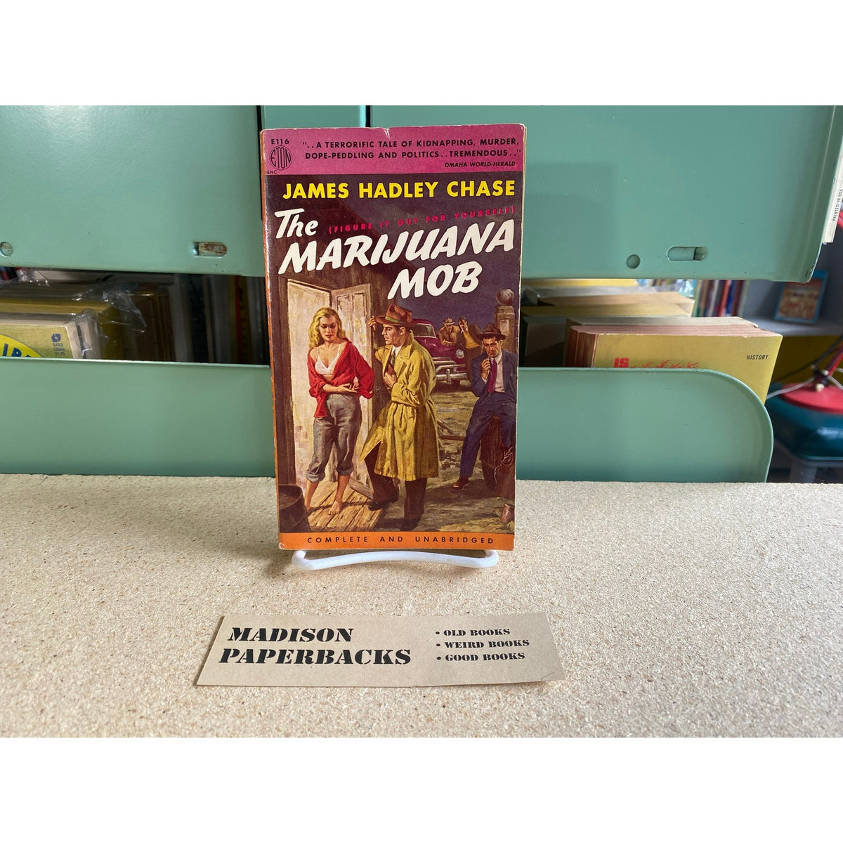 The Marijuana Mob - James Hadley Chase - Eton E116 - Vintage Paperbacks